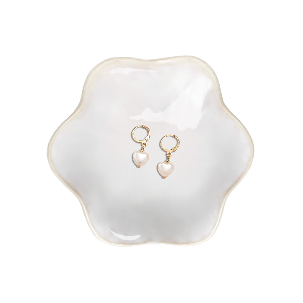 Binoster Ceramic Jewelry Dish,Leaf Jewelry Tray Key Tray,Small Ring Dish Holder Jewelry Plate Trinket Tray Catchall Tray Nightstand Decor For Entryway Green Table Room Decor