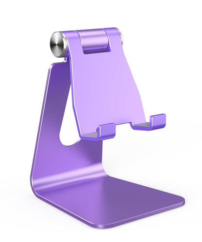 Cell Phone Stand for Desk- Adjustable Phone Stand Holder, Cradle, Dock, Desktop Stand for iPhone 17 16, 15, 14, Plus, Pro, Pro Max, 13 12 X XS,4-8" Phones, Office Accessories (Rose Gold)