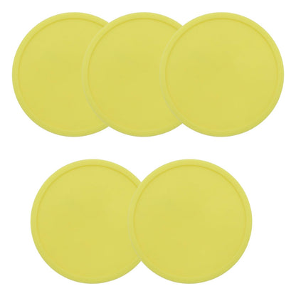 5 Pack Pink Coasters,Non-Slip Cup Coasters for Tables,Office, Desks,Kitchen,Bar,Drink Coasters,3.93inch