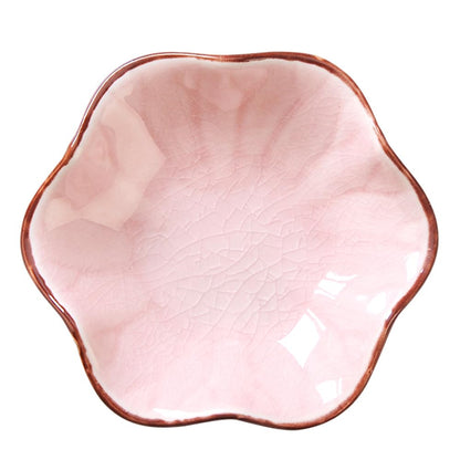JAMEND CLXP Lotus Leaf Shape Decorative Ring Tray, Small Key Bowl, Ceramic Trinket Tray Jewelry Dish Organizing Necklace Earrings, Home Decoration for Mom Best Friend Sister, Light Green.