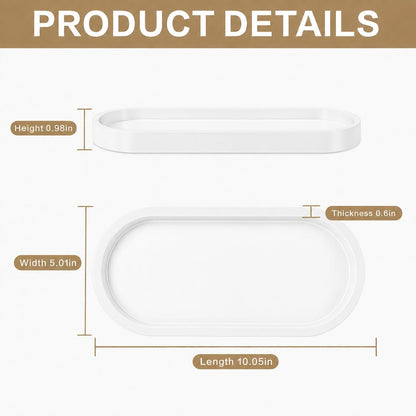 Bathroom Tray,Vanity Tray,Perfume Tray for Makeup,Perfume,Trinket