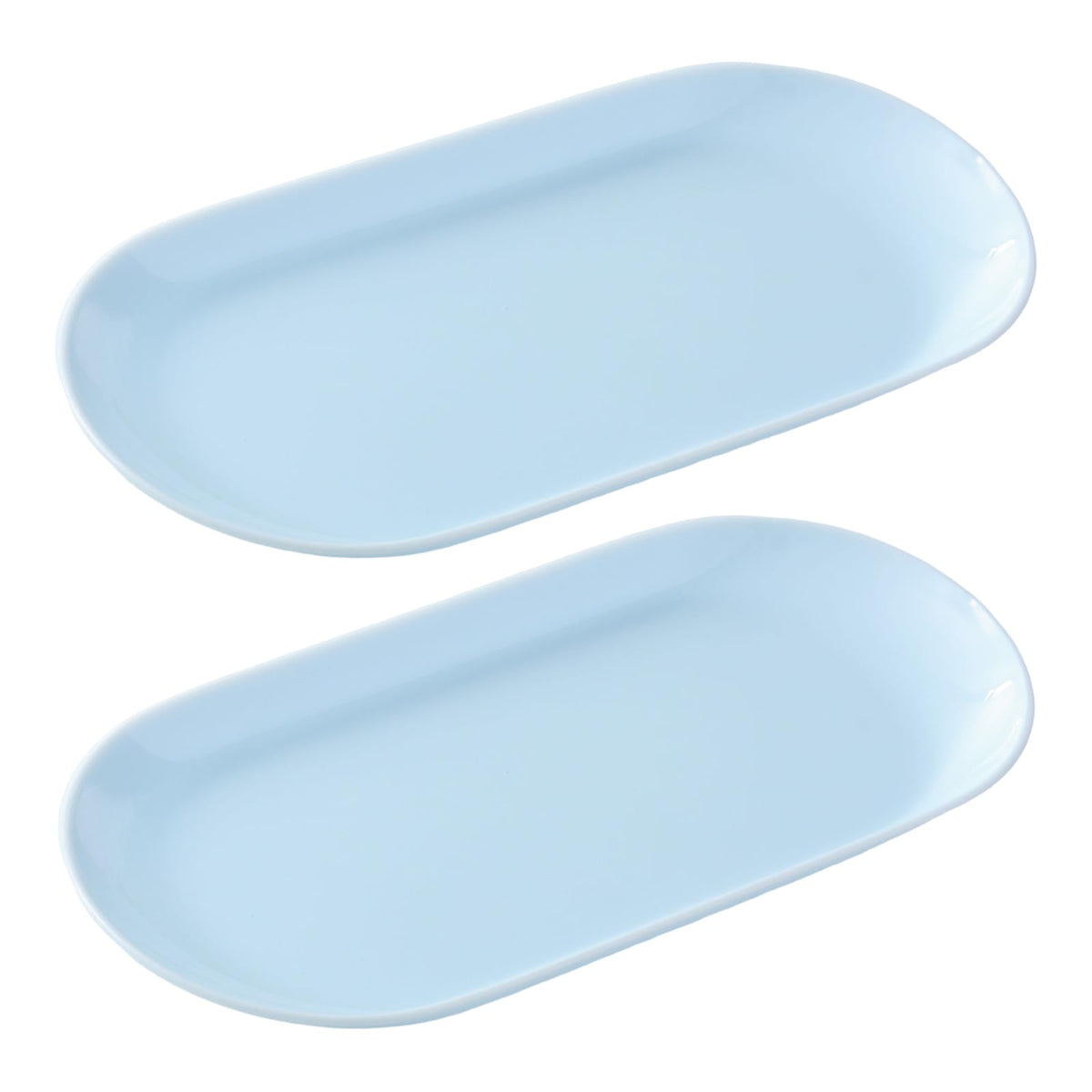 SUTOKAKA 2 Pack Pink Plastic Jewelry Tray Decorative Dish