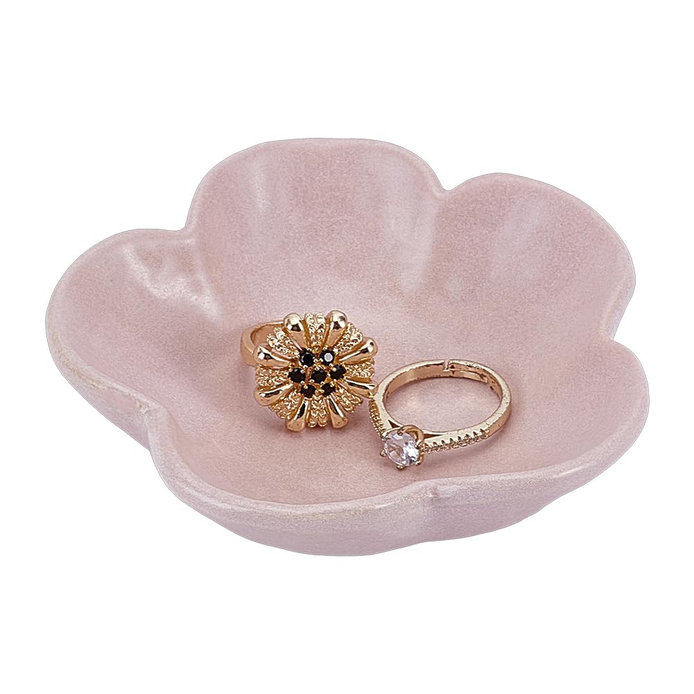 Ceramic Jewelry Dish Tray Small Trinket Tray Ring Holder