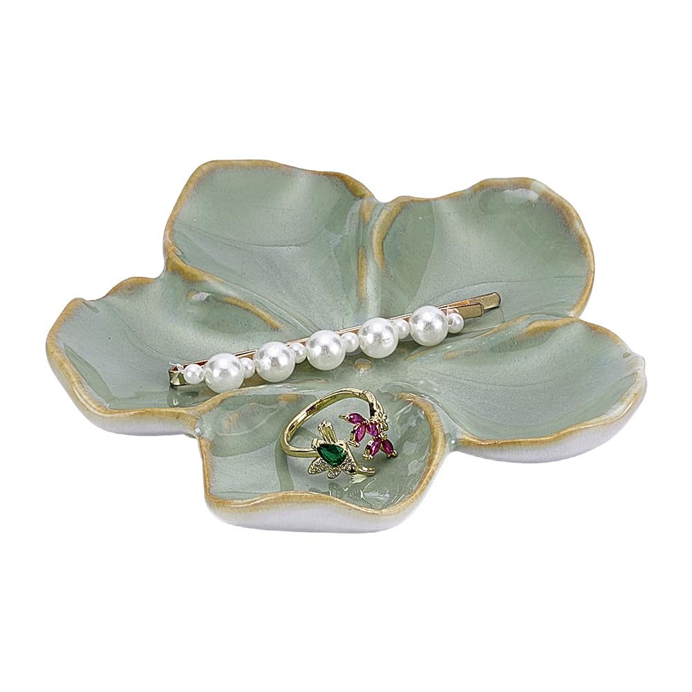 Ceramic Jewelry Dish Tray Small Trinket Tray Ring Holder