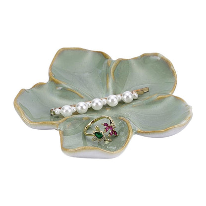 Ceramic Jewelry Dish Tray Small Trinket Tray Ring Holder