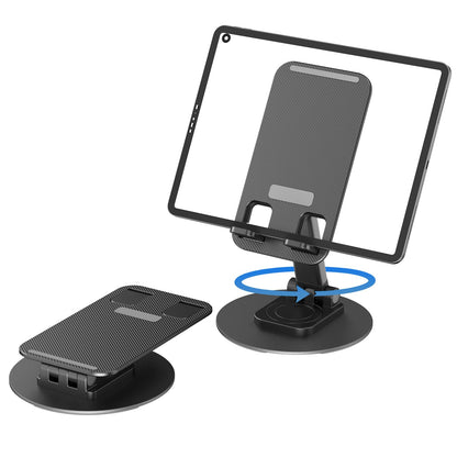 360° Rotating Cell Phone Stand for Desk (K69-Black)