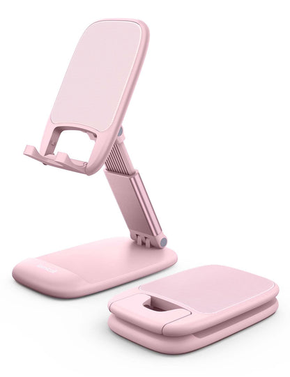 Lamicall Cell Phone Stand for Desk, Height Angle Adjustable Phone Holder