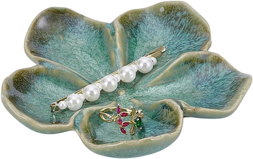Ceramic Jewelry Dish Tray Small Trinket Tray Ring Holder