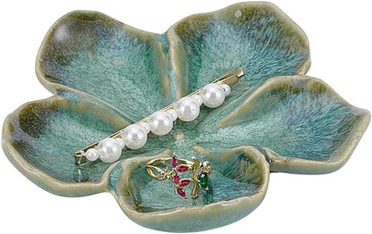 Ceramic Jewelry Dish Tray Small Trinket Tray Ring Holder