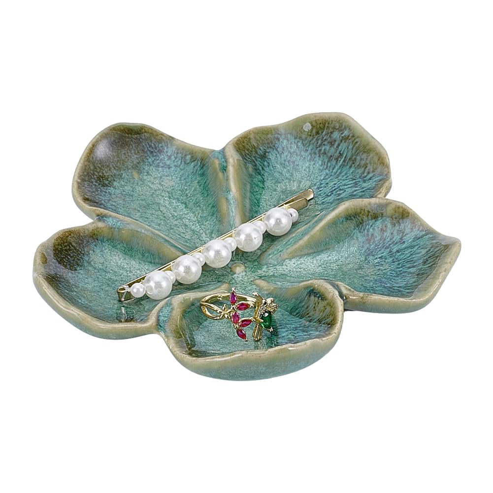 Ceramic Jewelry Dish Tray Small Trinket Tray Ring Holder
