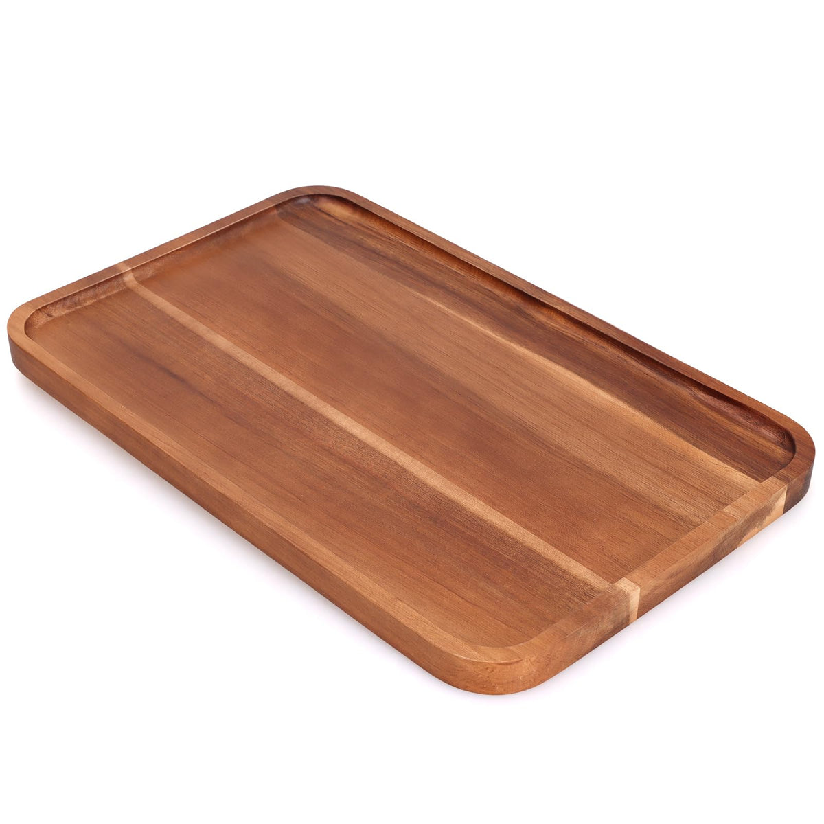 Acacia Wood Serving Tray Decor Small Cheese Charcuterie Boards Wooden Plate