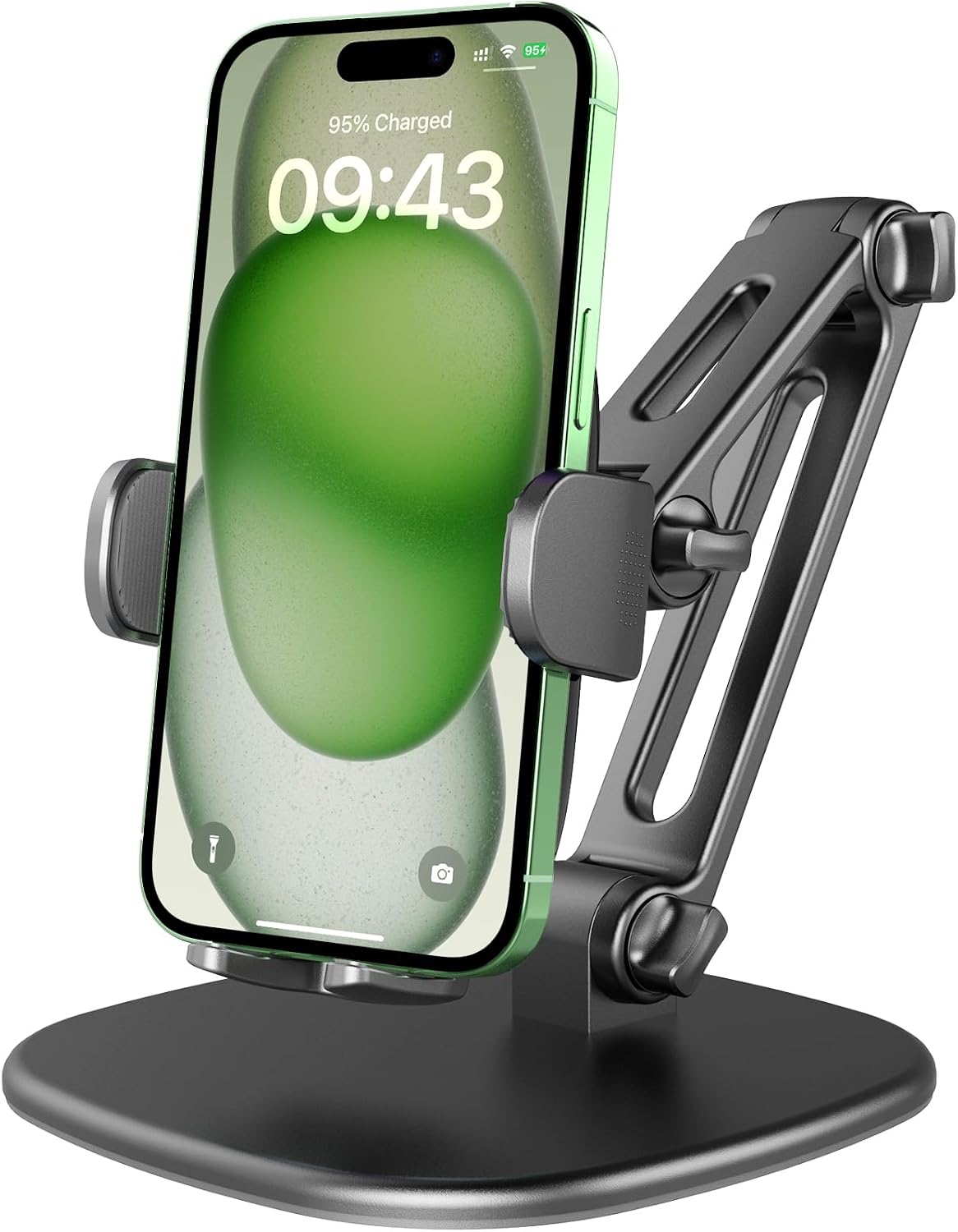 APPS2Car Phone Stand for Desk, Adjustable Cell Phone Holder for Office