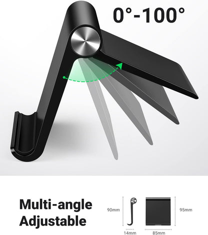 UGREEN Cell Phone Stand for Desk, Fully Foldable&Adjustable Phone Holder