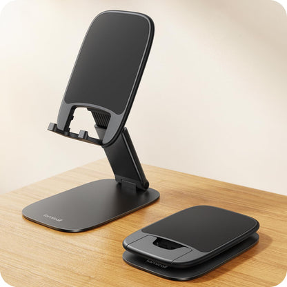 Lamicall Ultra-Thin Cell Phone Stand, Foldable Cellphone Holder for Desk