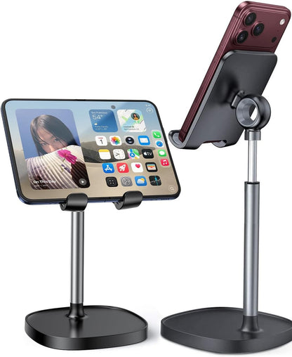 LISEN Cell Phone Stand Phone Holder for Desk, Office Decor Gadgets for Men