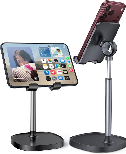LISEN Cell Phone Stand Phone Holder for Desk, Office Decor Gadgets for Men