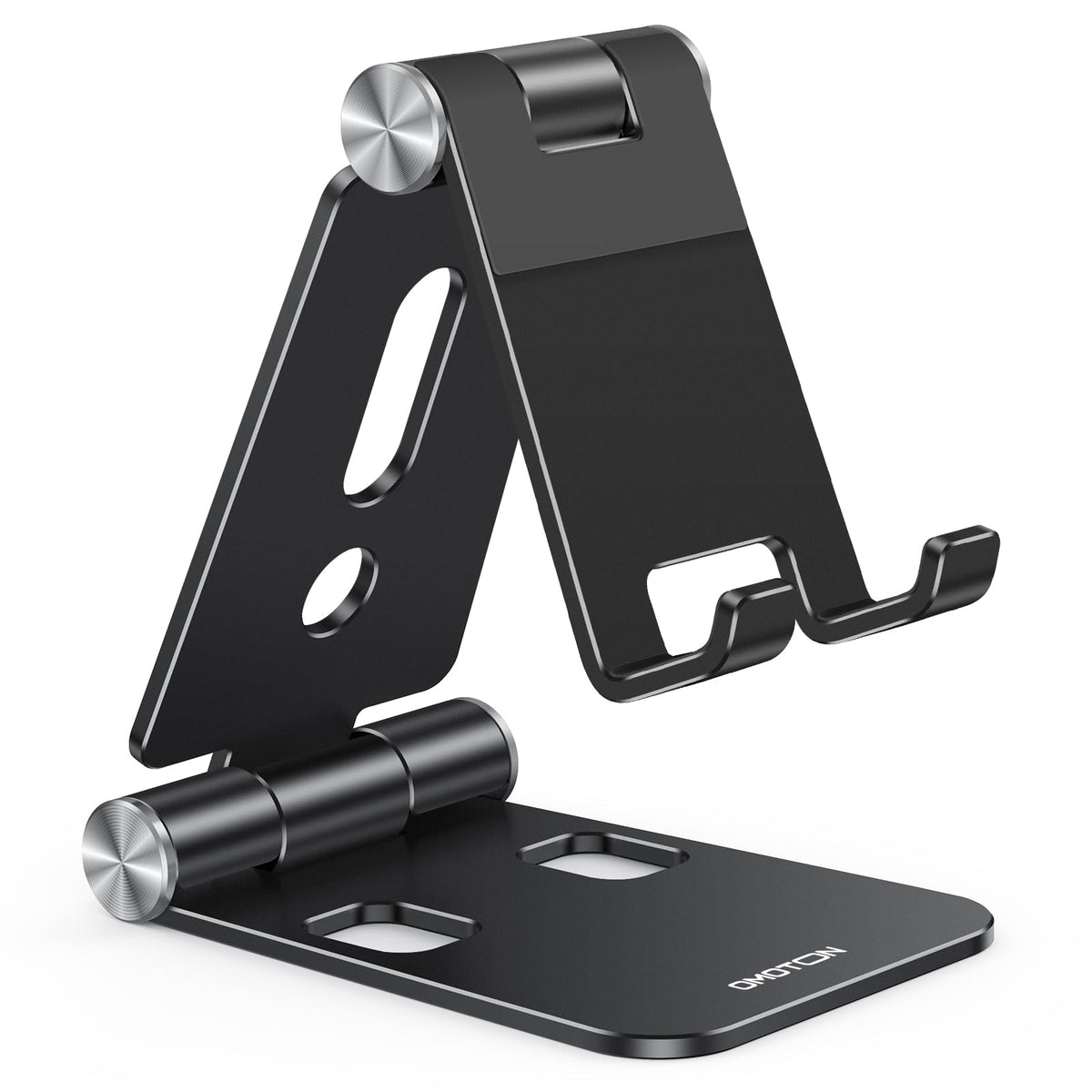 OMOTON Foldable Cell Phone Stand, C4 Portable Aluminum Phone Holder