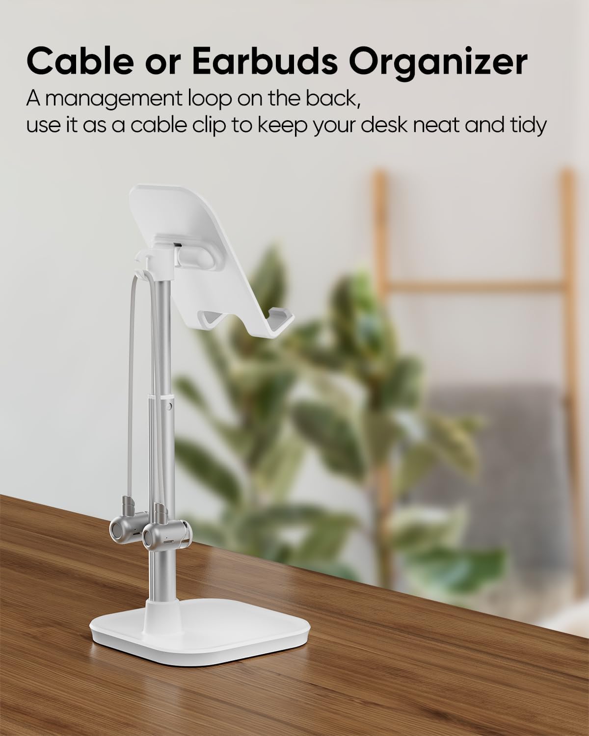 Cell Phone Stand, Phone Holder for Desk, Office Desktop iPhone Stand