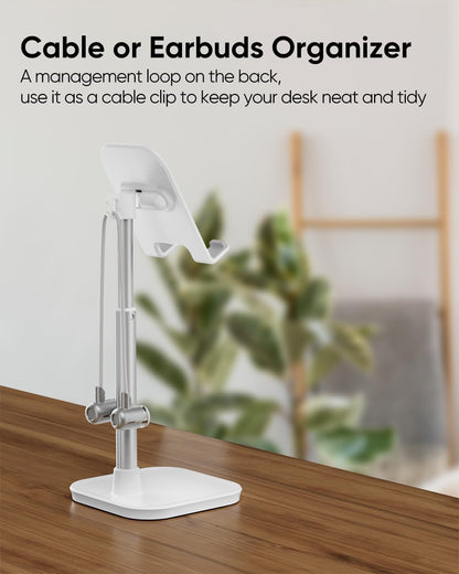 Cell Phone Stand, Phone Holder for Desk, Office Desktop iPhone Stand