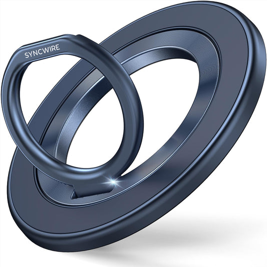 SYNCWIRE for MagSafe Phone Grip, Magnetic Phone Ring Holder Stand Kickstand
