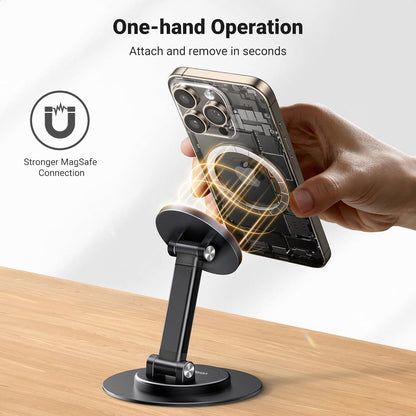 UGREEN Magnetic Phone Stand for MagSafe, Height Adjustable iPhone Stand