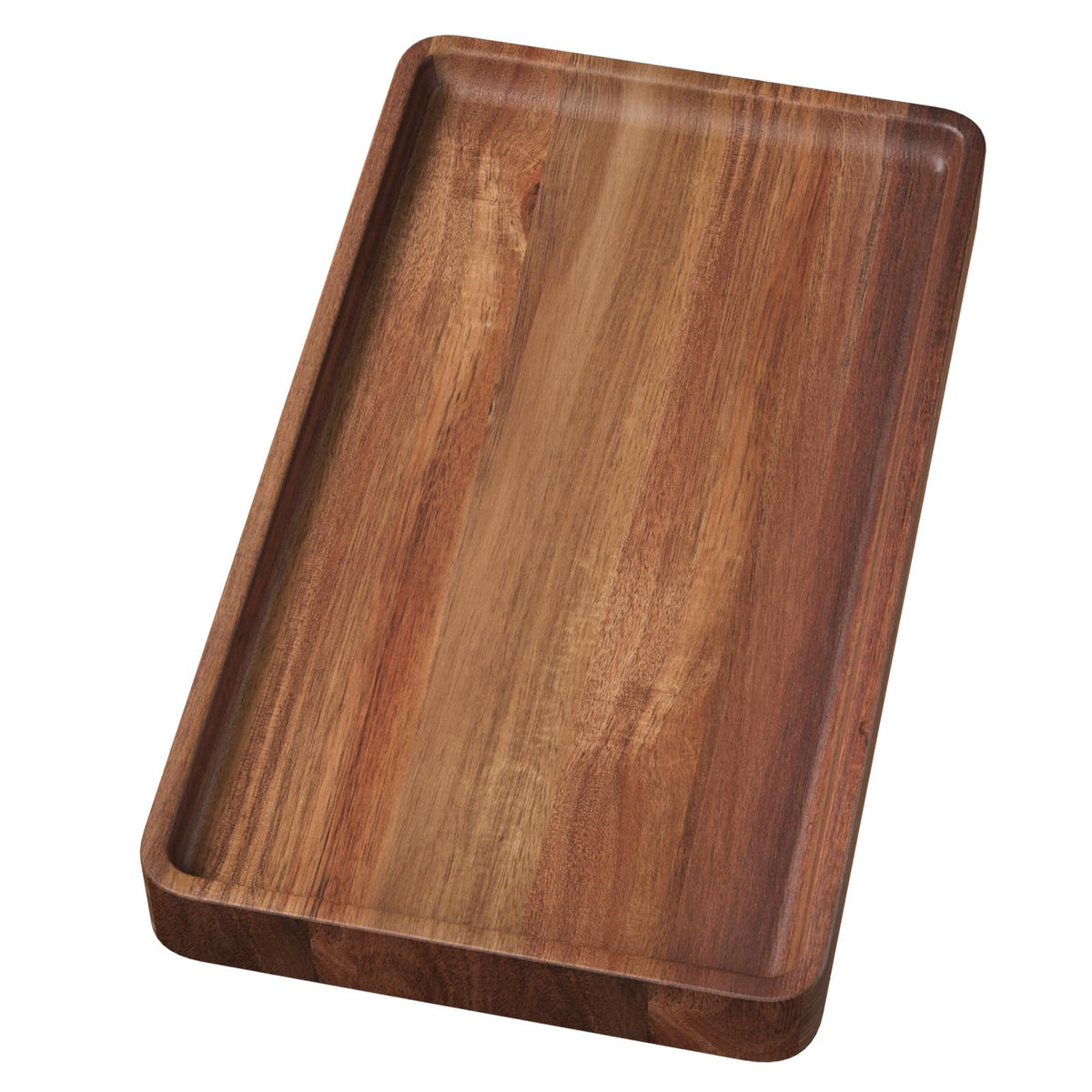 VERTORGAN Acacia Wood Serving Tray,9.8x5.9 Inch Trays,Home Decor