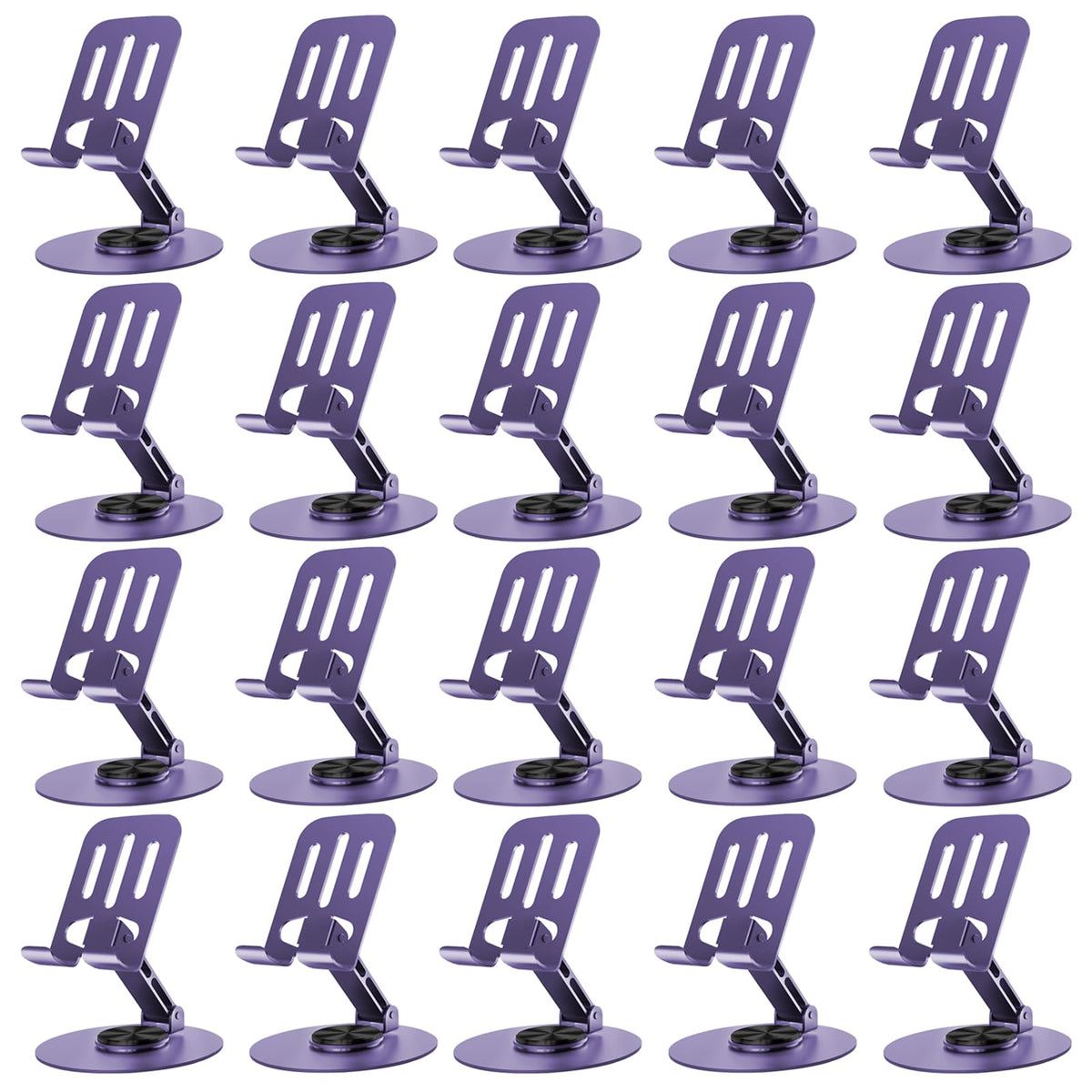 Universal Metal Cell Phone Stand, Purple