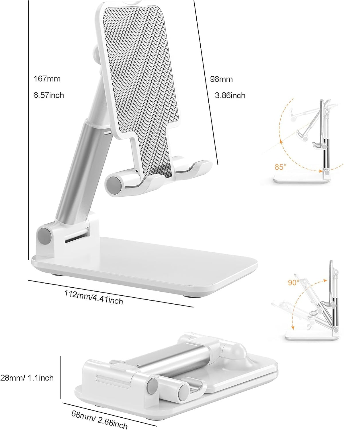 Phone Stand for Desk Cell Phone Holder Stands for iPhones