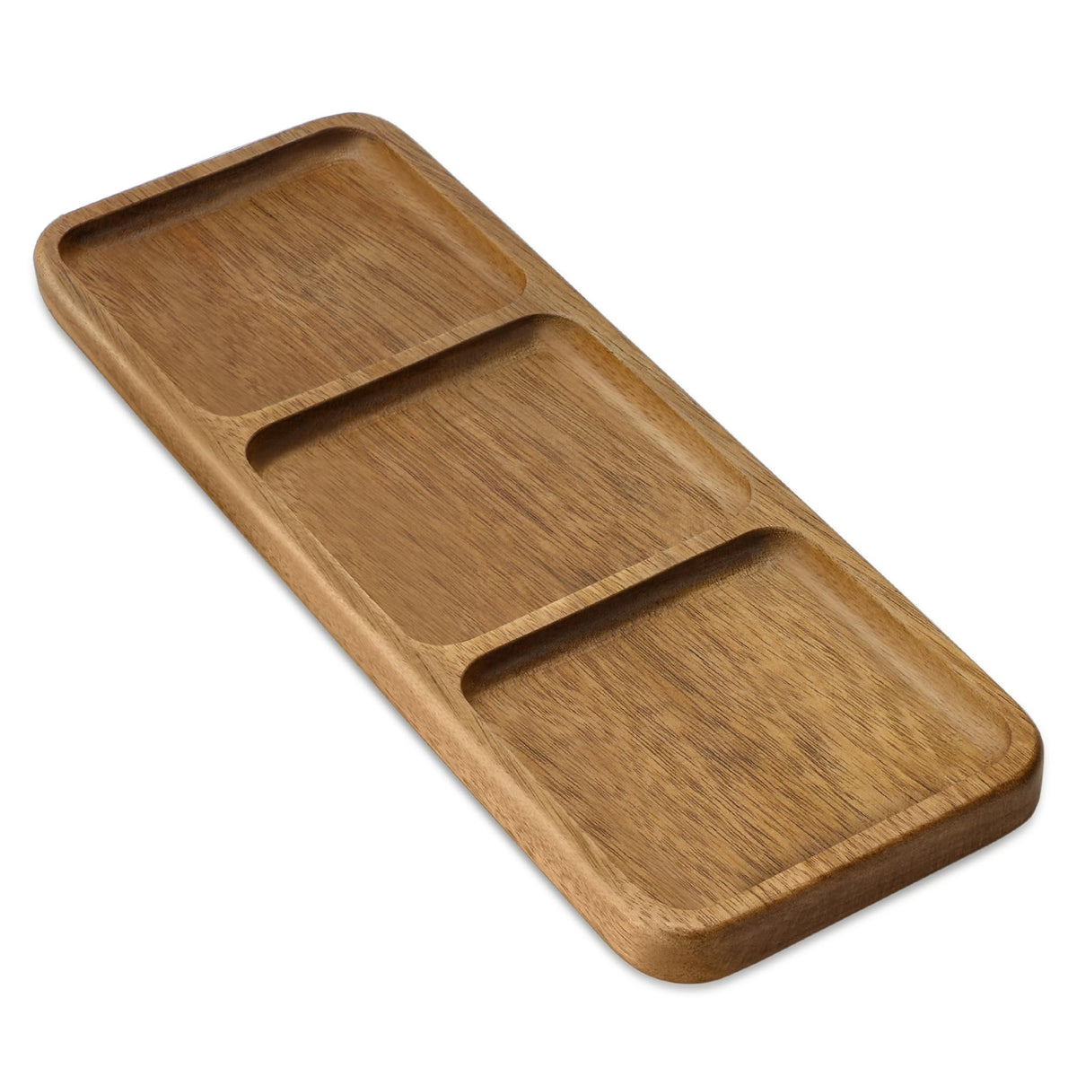 Small Wood Tray– Acacia Serving Platter Vanity Tray Mini Wooden Tray Decor