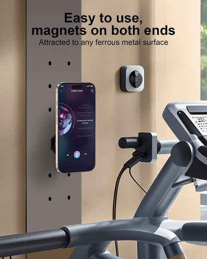 MagSafe Phone Grip Holder Dual-Sided Magnetic Finger Ring with Kickstand