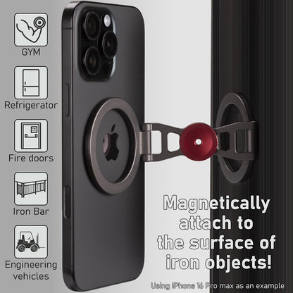 Magnetic Phone Stand & Fidget Spinner Combo for MagSafe iPhone 12‑17