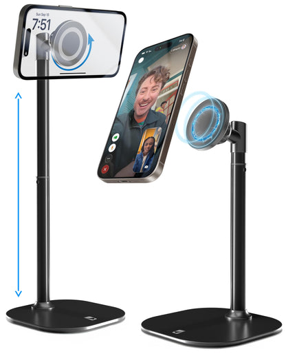COOPER MagStand Magnetic Phone Stand for Desk, MagSafe Tripod, iPhone 17