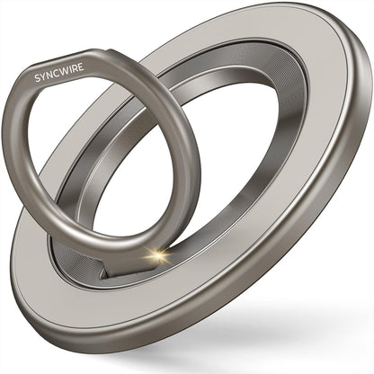 SYNCWIRE for MagSafe Phone Grip, Magnetic Phone Ring Holder Stand Kickstand