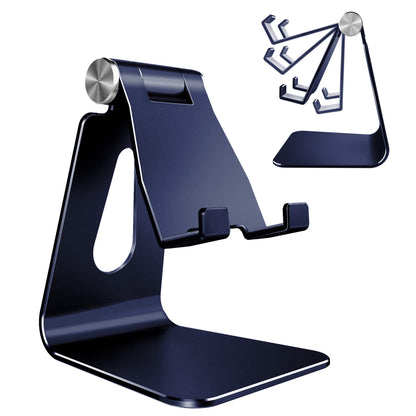CreaDream Aluminum Cell Phone Stand, Adjustable Phone Holder for Desk