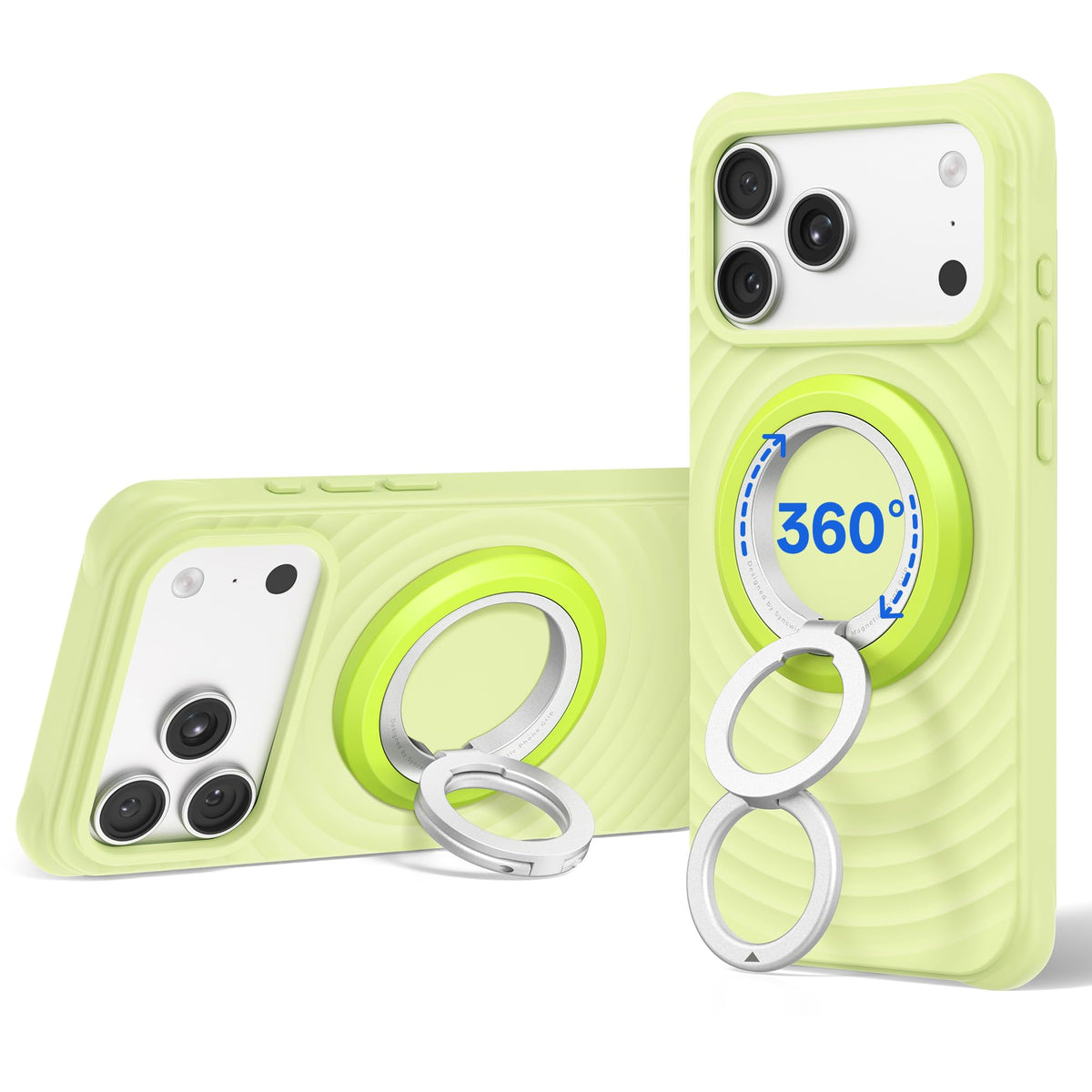 SYNCWIRE Magnetic Phone Ring Holder, for MagSafe Phone Grip Stand Kickstand