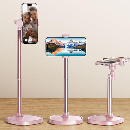 DIMONCOAT Phone Stand for Desk Angle Height Adjustable Phone Holder iPhone