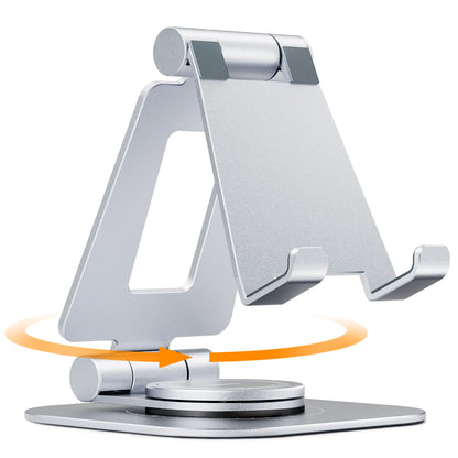 Nulaxy 360° Rotating Multi-Angle Adjustable Phone Stand, Rose Gold