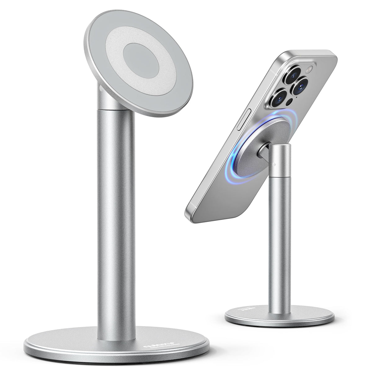Nulaxy Magnetic Full Aluminum Cell Phone Stand with 360 Rotating Adjustment