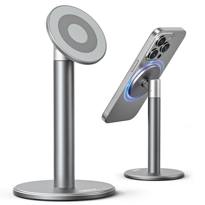 Nulaxy Magnetic Full Aluminum Cell Phone Stand with 360 Rotating Adjustment