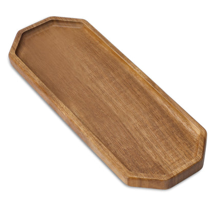 Small Wood Tray– Acacia Serving Platter Vanity Tray Mini Wooden Tray Decor