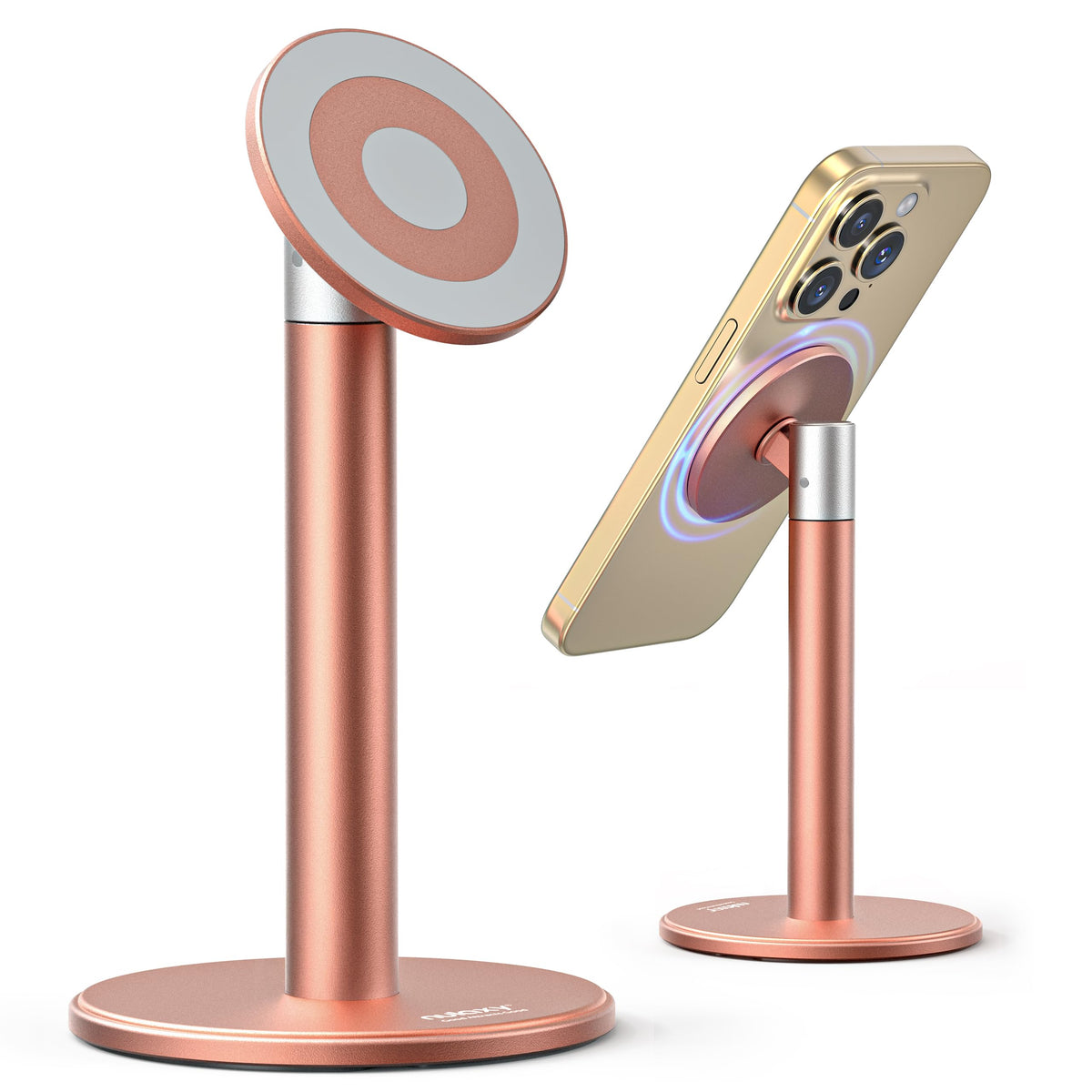 Nulaxy Magnetic Full Aluminum Cell Phone Stand with 360 Rotating Adjustment