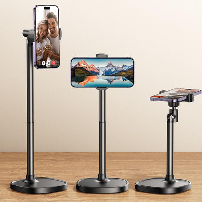 DIMONCOAT Phone Stand for Desk Angle Height Adjustable Phone Holder iPhone